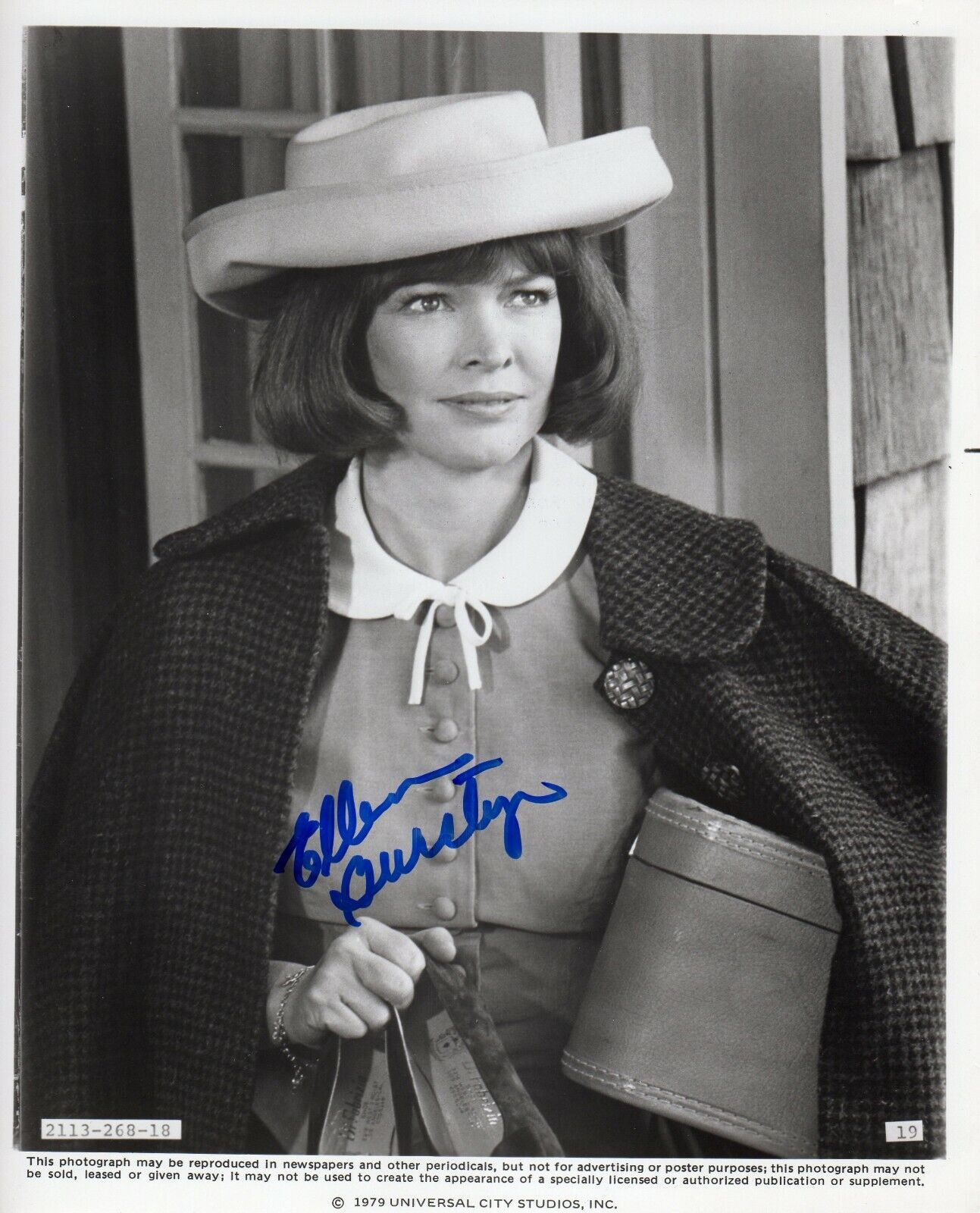 ELLEN BURSTYN AUTOGRAPH, SAME TIME NEXT YEAR