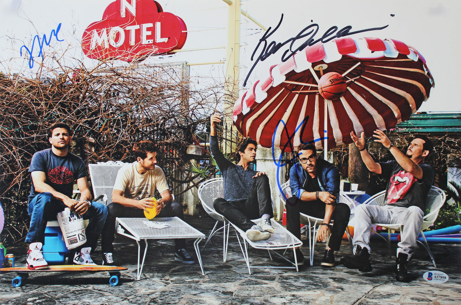 Entourage (4) Dillon, Ferrera, Connelly & Piven Signed 12x18 Photo Poster painting BAS #A57898