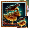 (Stamped/Counted) Belle Silhouette-11CT Cross Stitch 40*40cm