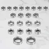 22 Pcs Steel Sealed Bearing Kit for TRX4-M Bronco Defender 1/18 RC Crawler