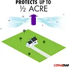 Protects up to 1/2 Acre &ndash; Mosquito & Flying Insect Trap &ndash; Kills Mosquitoes, Flies, Wasps, Gnats, & Other Flying Insects
