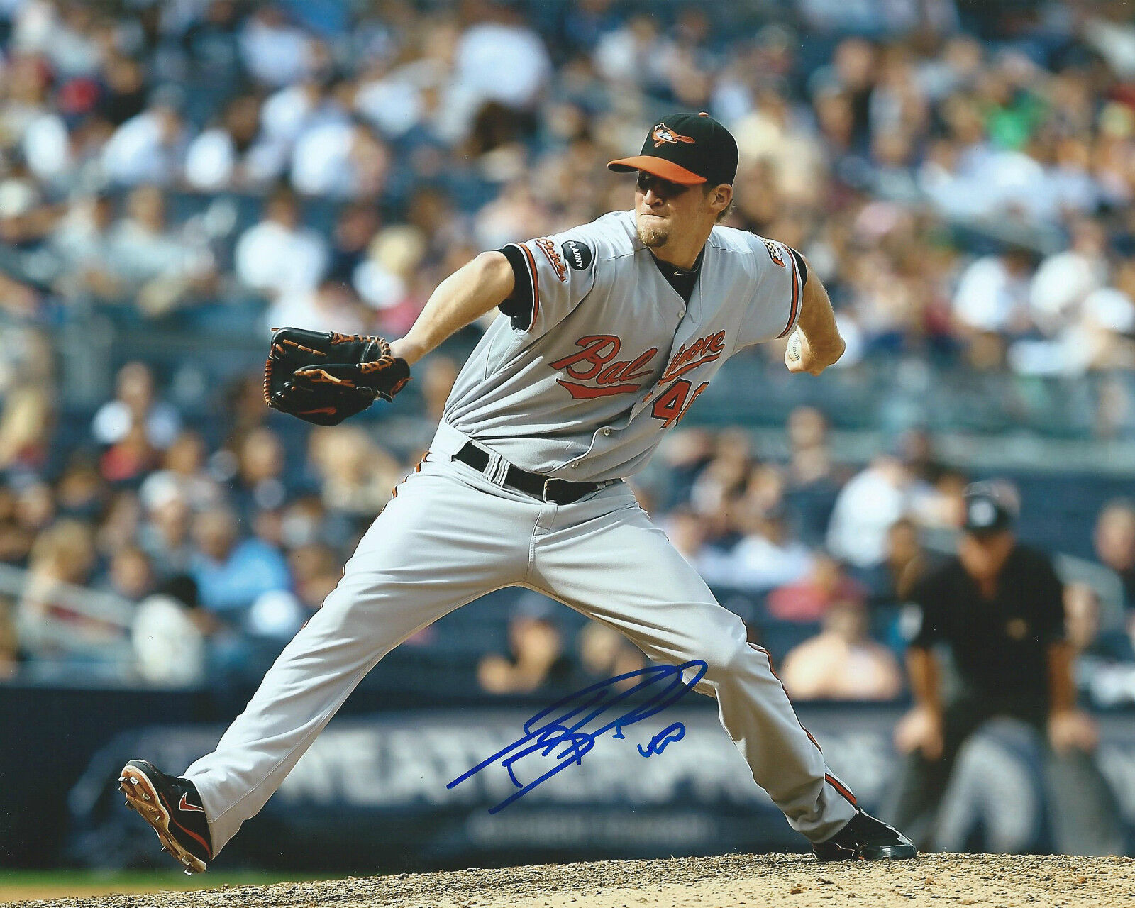 **GFA Baltimore Orioles *TROY PATTON* Signed 8x10 Photo Poster painting T1 COA**