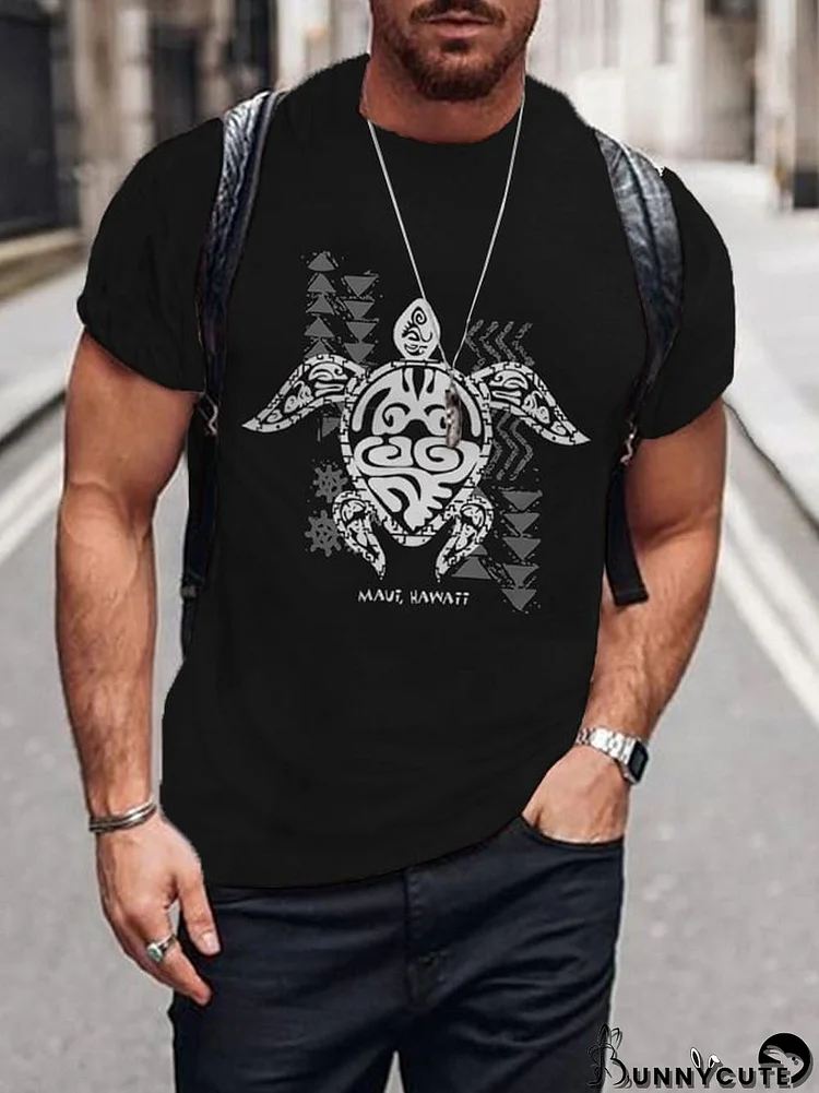 Men's Honu Turtle Casual T-Shirt