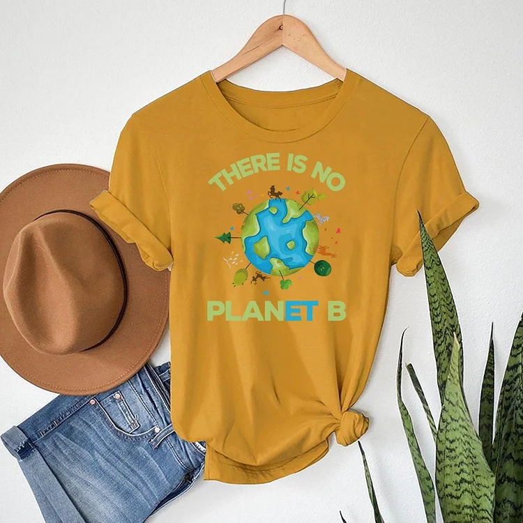 There Is No Planet B T-shirt Tee-06838-Annaletters