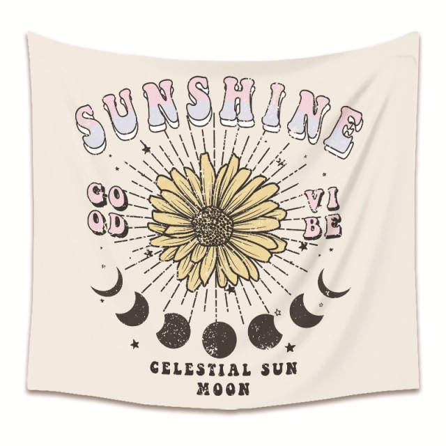 

Sun Moon Butterfly - Tapestry, 100*75cm, 501 Original