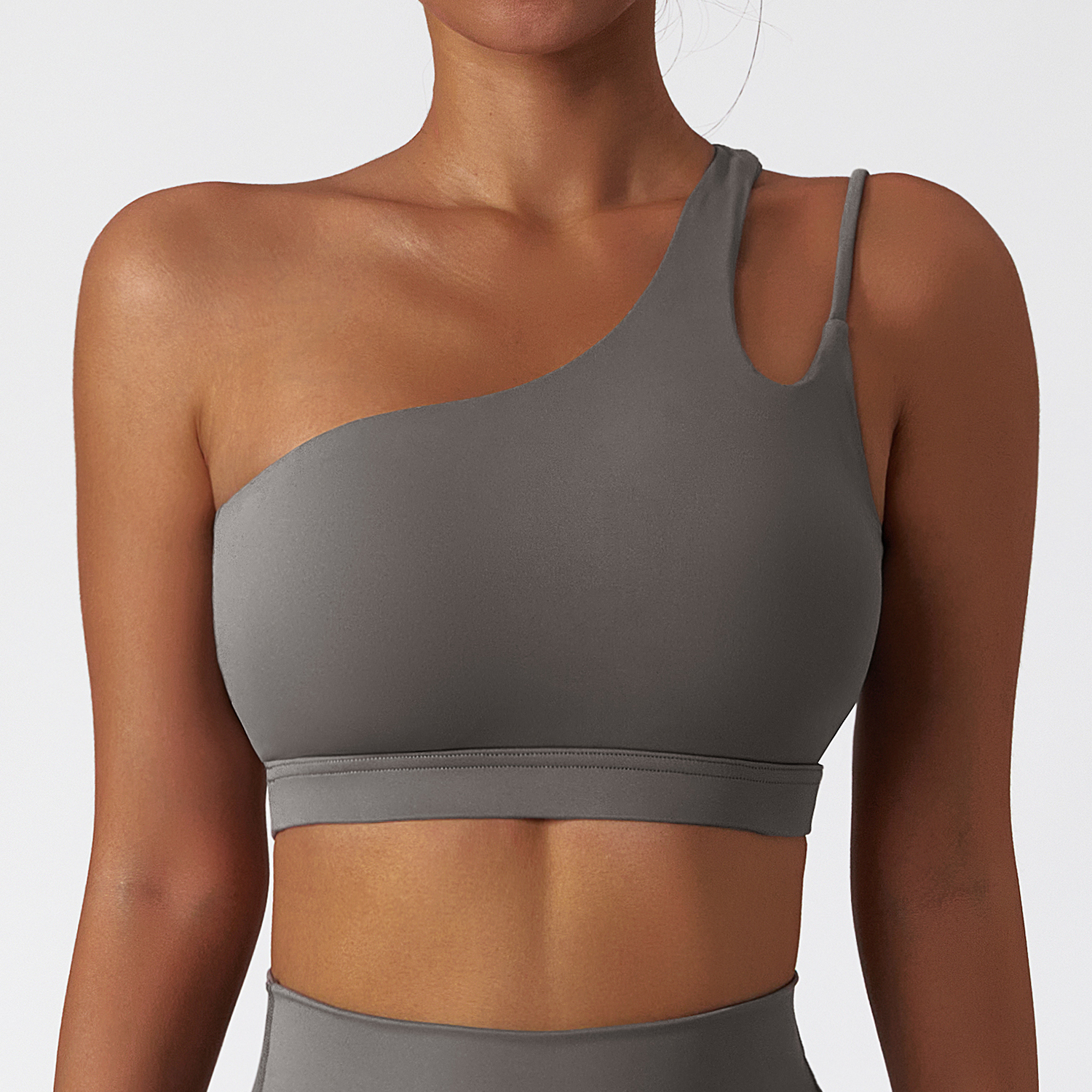 Different types of liquid naked feeling buttery soft comfort breathable thin opaque lightweight high support workout bra with pads online shopping on Hergymclothing