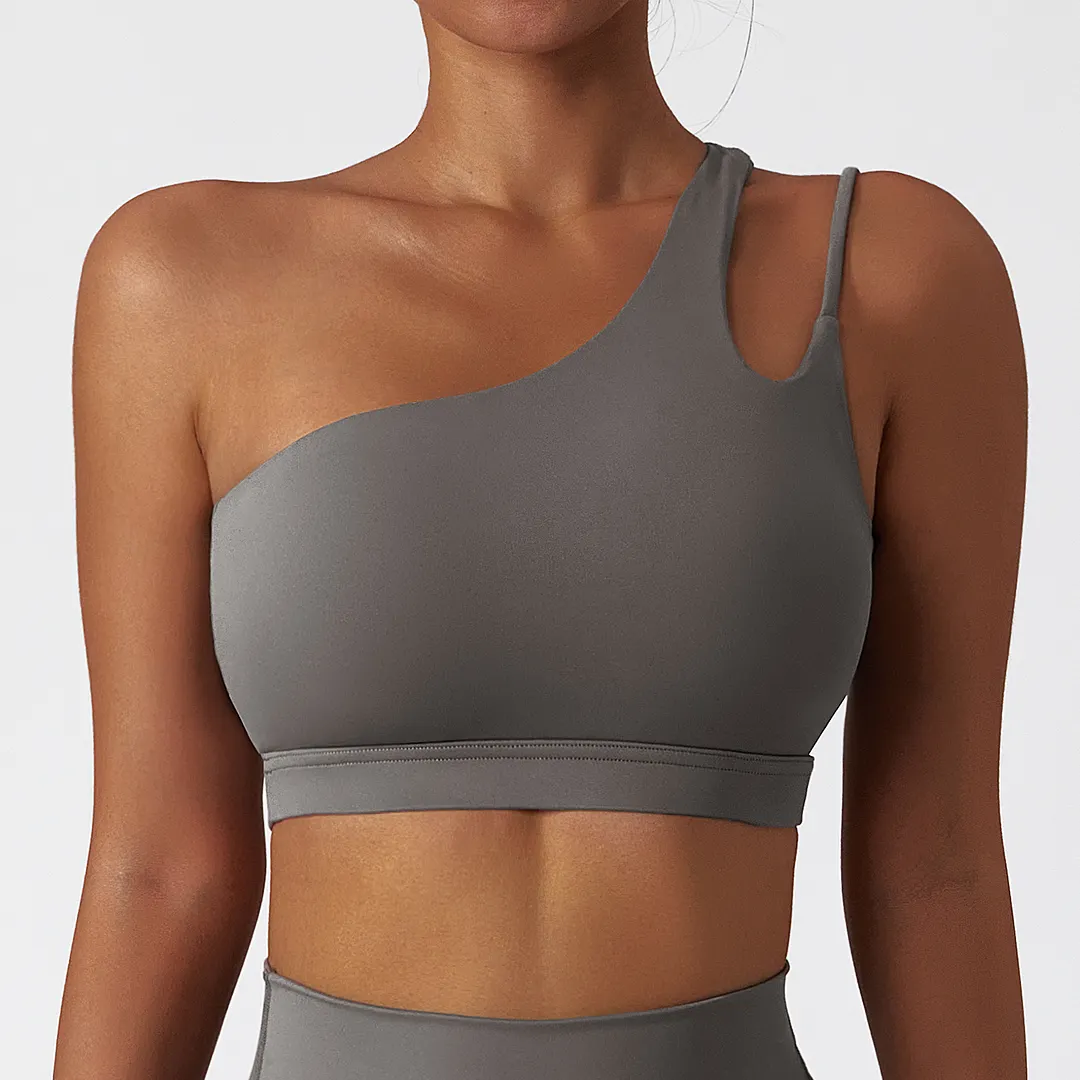 Different types of liquid naked feeling buttery soft comfort breathable thin opaque lightweight high support workout bra with pads online shopping on Hergymclothing