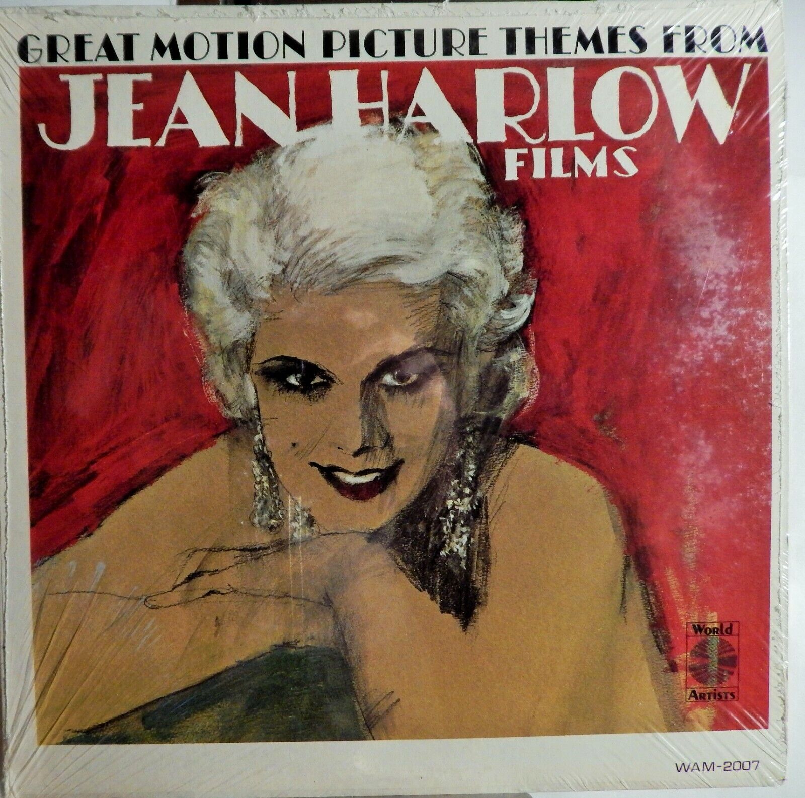 JEAN HARLOW FILMS GREAT MOTION PICTURE THEMES(1965) MINT LP SARATOGA, CHINA SE