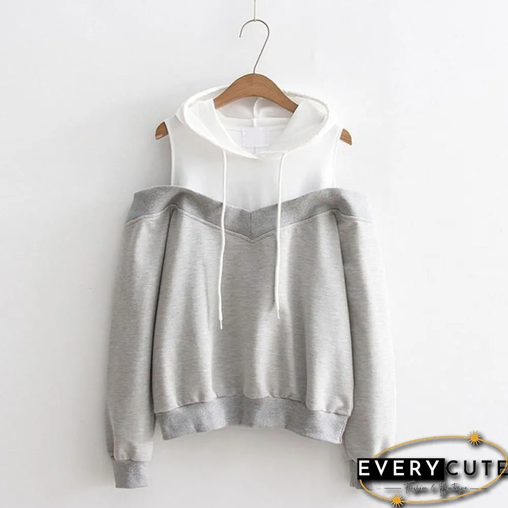 Southside Serpents Women Hooded Hoodies Girls Long Sleeve Sweatshirts Off Shoulder Sexy
