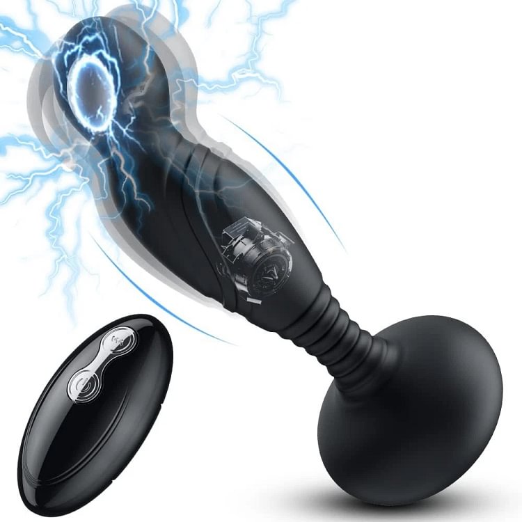 pornhint Pornhint Prostate-Massage Anal Vibrator Electro Stimulator Butt Plug G-Spot Dildo Adult Toy