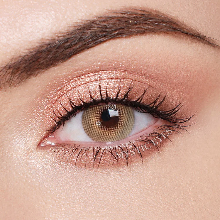 Classical Coffee Colored Contact Lenses