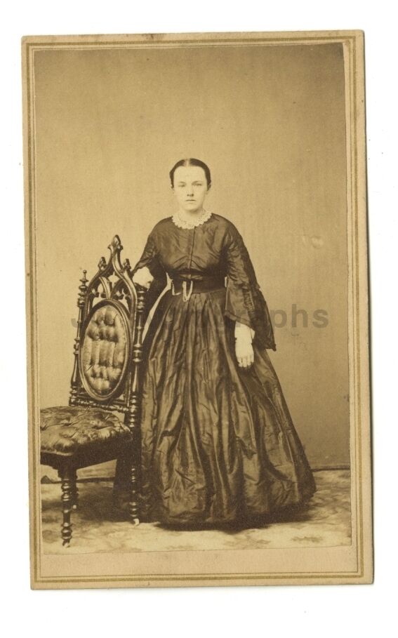 19th Century Fashion - 19th Century Carte-de-visite Photo Poster paintinggraph - Louisville, KY