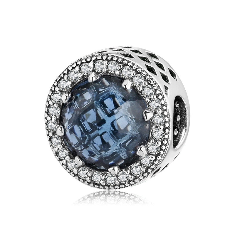 1 Piece 925 Sterling Silver Opal Round Jewelry Accessories