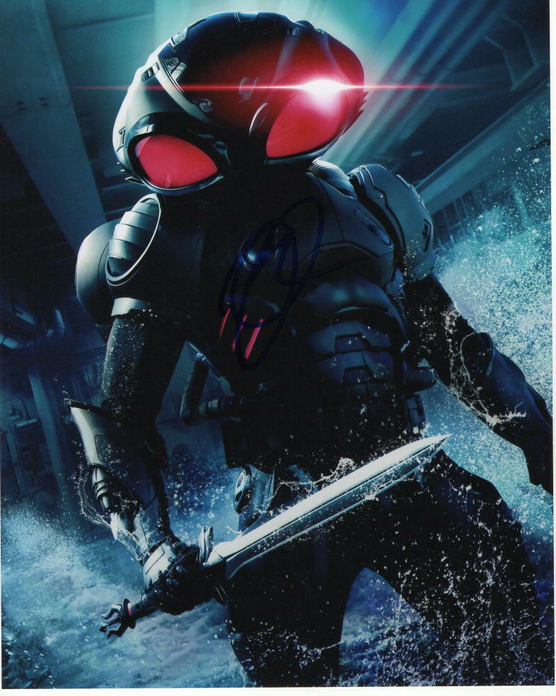 YAHYA ABDUL-MATEEN SIGNED AUTOGRAPH 8X10 Photo Poster painting - BLACK MANTA AQUAMAN, WATCHMEN