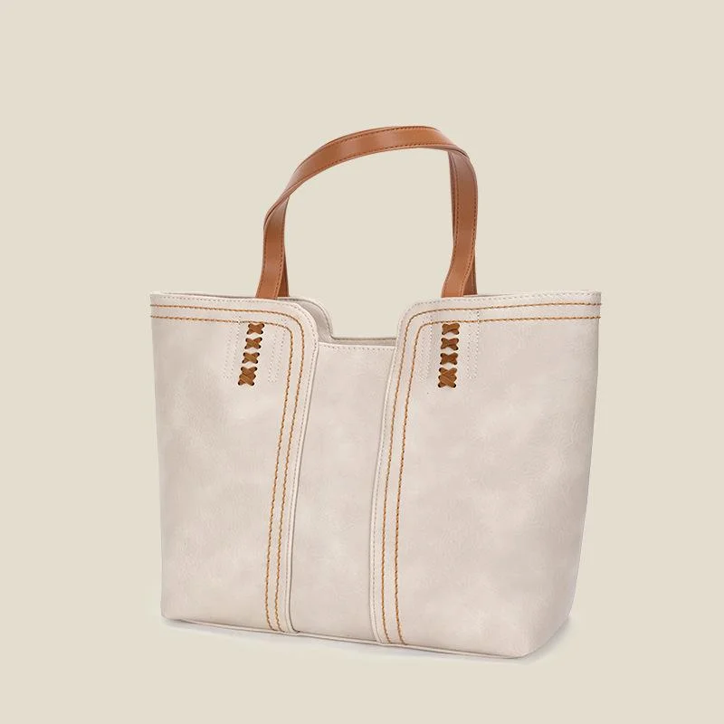 Large Capacity Shoulder Bag Women Summer New Fashion Simple Commuter Bag Sense Portable Tote Bag