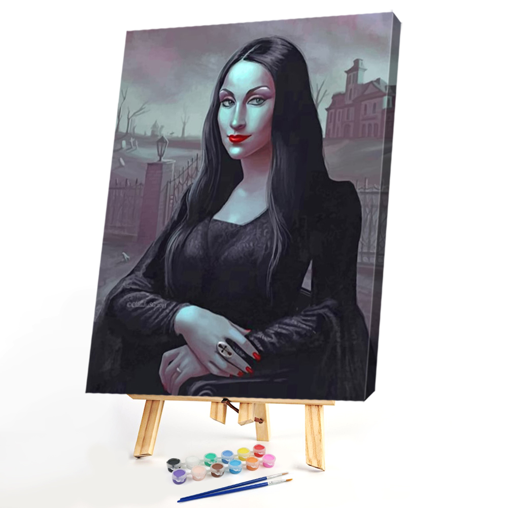 

40*50CM - Paint By Numbers - Mona Witch, 501 Original