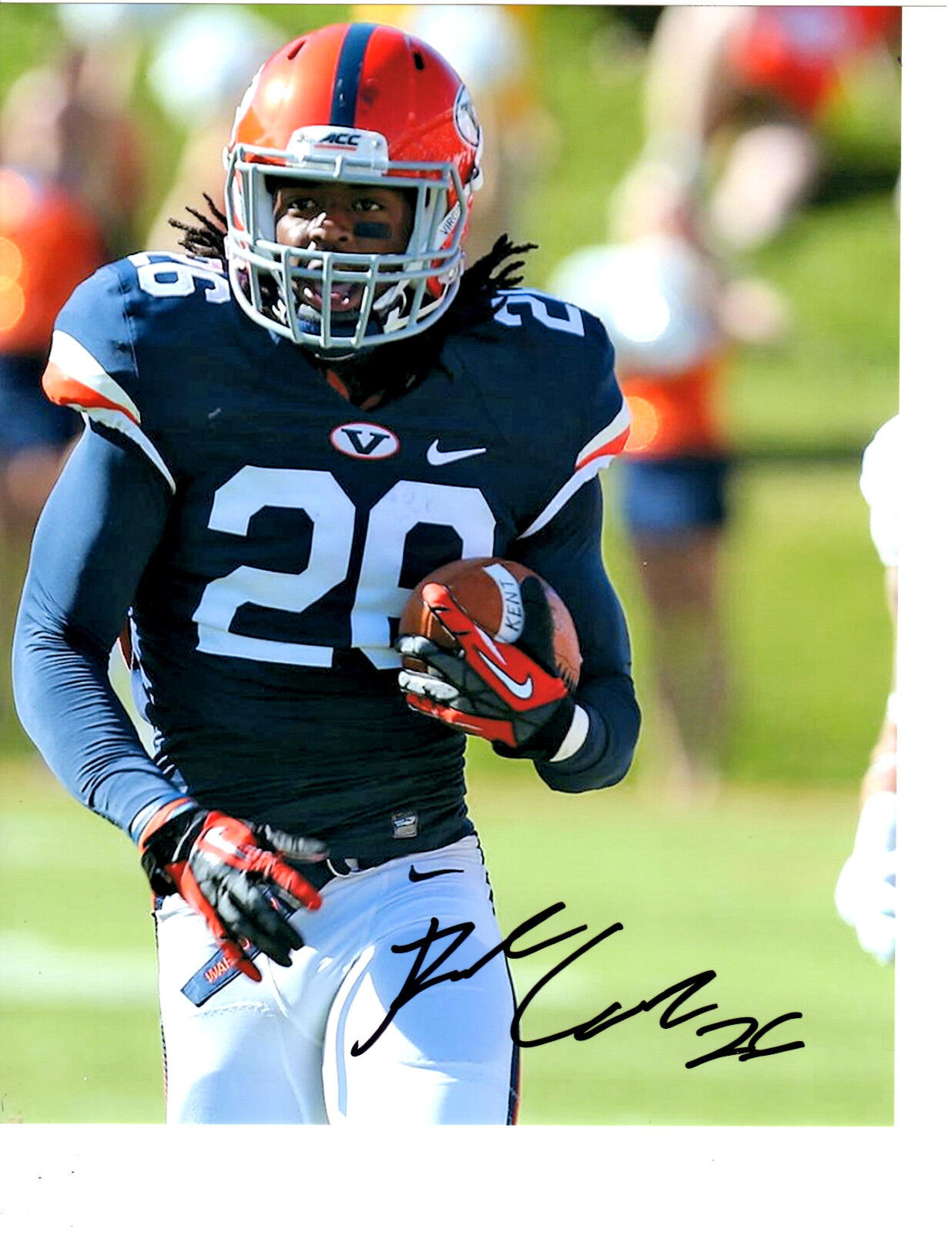 Maurice Canady Virginia Cavalier signed autographed 8x10 football Photo Poster painting Draft