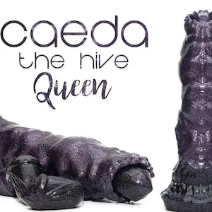 pornhint Pornhint Ovipositor - Caeda the Hive Queen Ovipositor With Eggs - Kegel Eggs - Silicone Eggs - Squishy Eggs - Vaginal Eggs