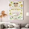 (Stamped/Counted) Bee House-14CT Cross Stitch 30*41cm/11.81*16.14in