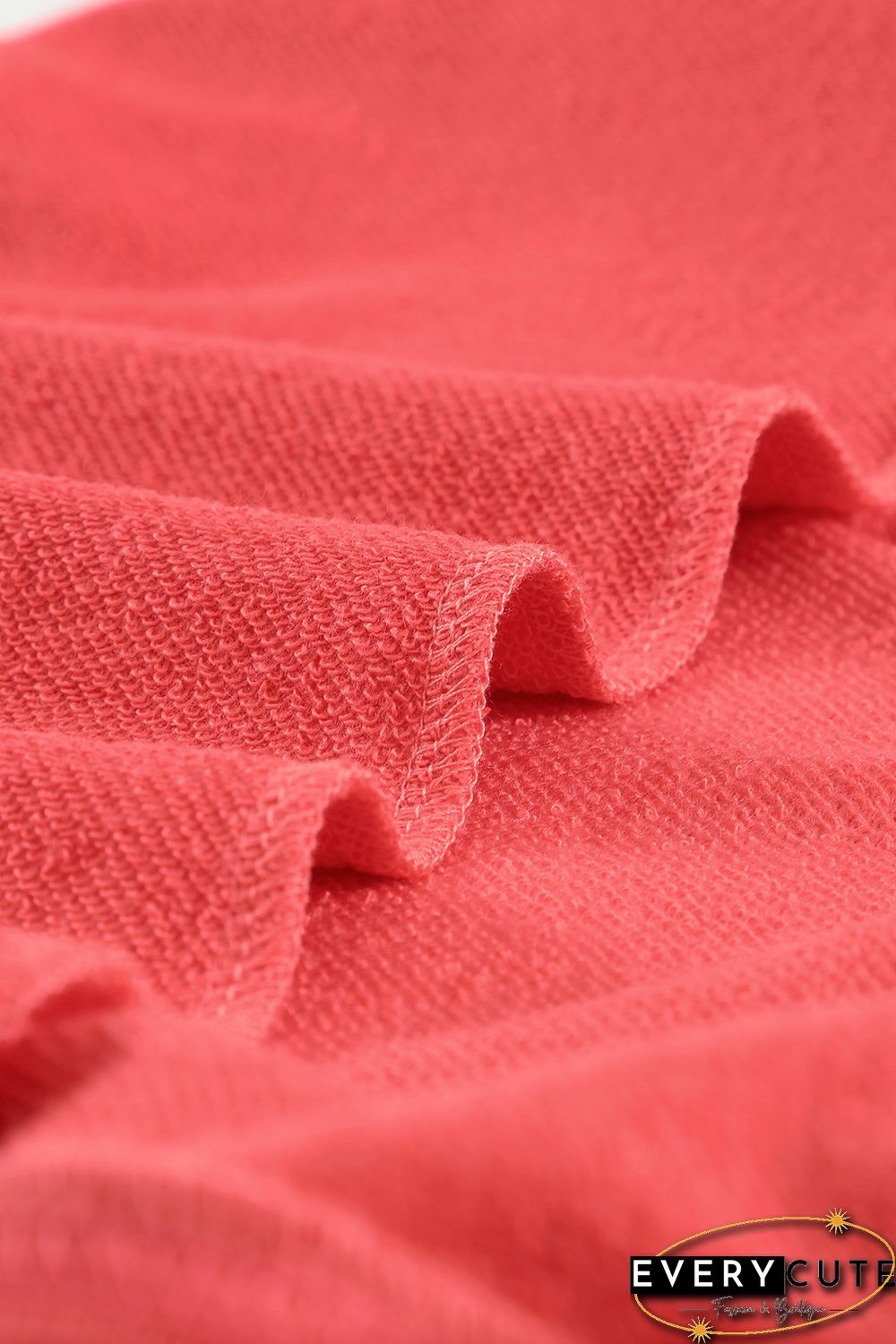 Plain Crew Neck Pullover Sweatshirt