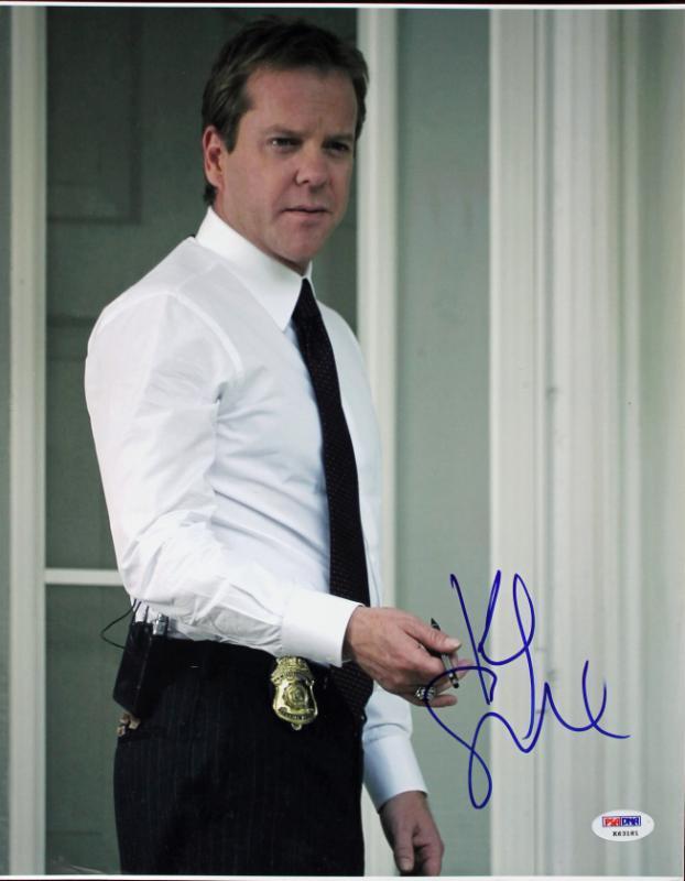 Kiefer Sutherland 24 Jack Bauer Signed Authentic 11X14 Photo Poster painting PSA/DNA #K63181