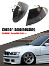 1 Pair Turn Signals Lamp 631369027 No Bulbs for BMW E46 3 Series Sedan 1998-2001
