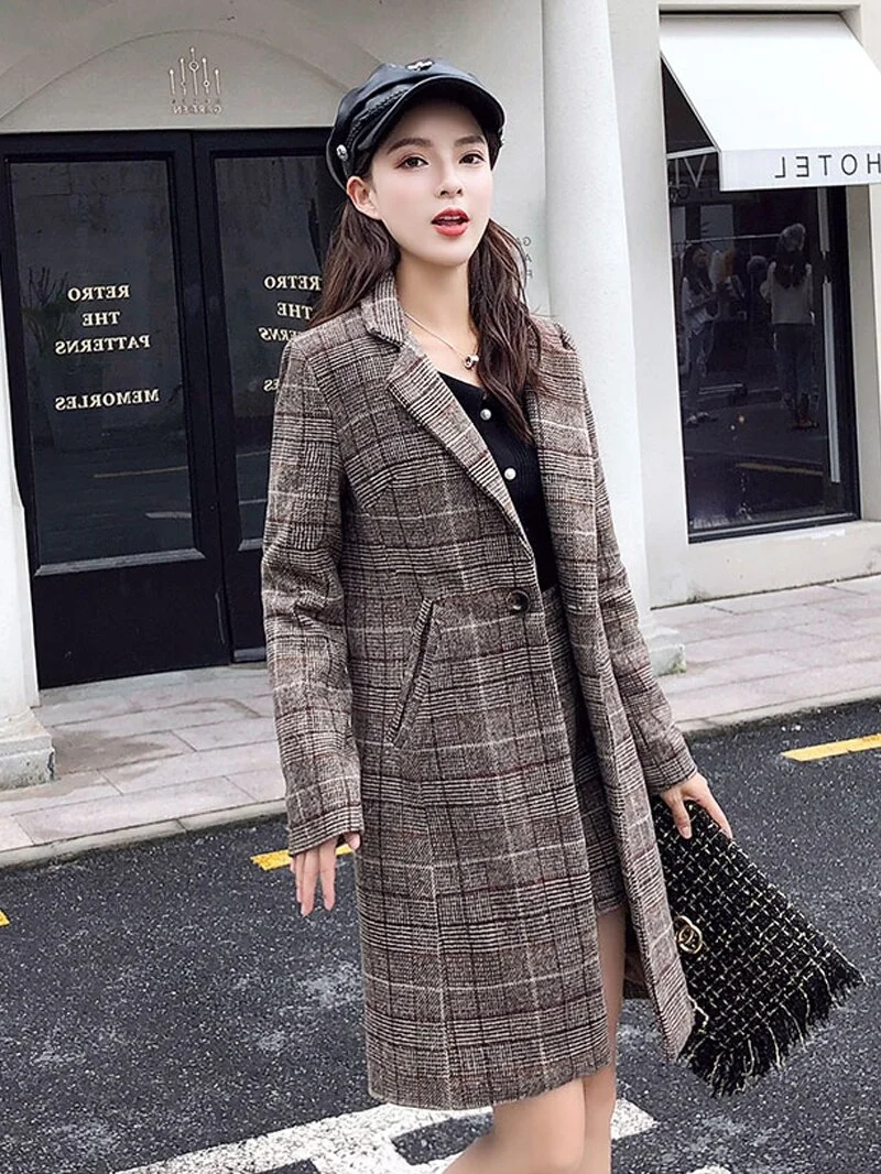 Autumn and winter suits, suits, skirts, small girls, with high fashion, western style, age reduction, two-piece suit