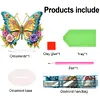 Papillon acrylique - ornement d&rsquo;artisanat 5d bricolage