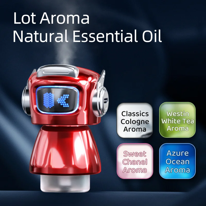 Intelligent Robot Spray to Remove Odor  Start and Stop on the Vehicle Aromatherapy Machine Advanced  Fragrance for Car