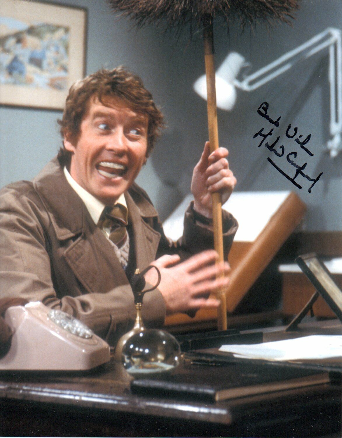 Michael Crawford Signed 10x8 inches Autograph Photo Poster painting Some Mothers Frank Spencer