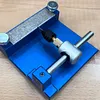 CNC Aluminum Watch Screwdriver Grinding Fixture with Ball Bearing Linear Slide & Diamond Abrasive Plate, Precision Sharpening Jig for All T-Type Watch Repair Screwdriver Blades