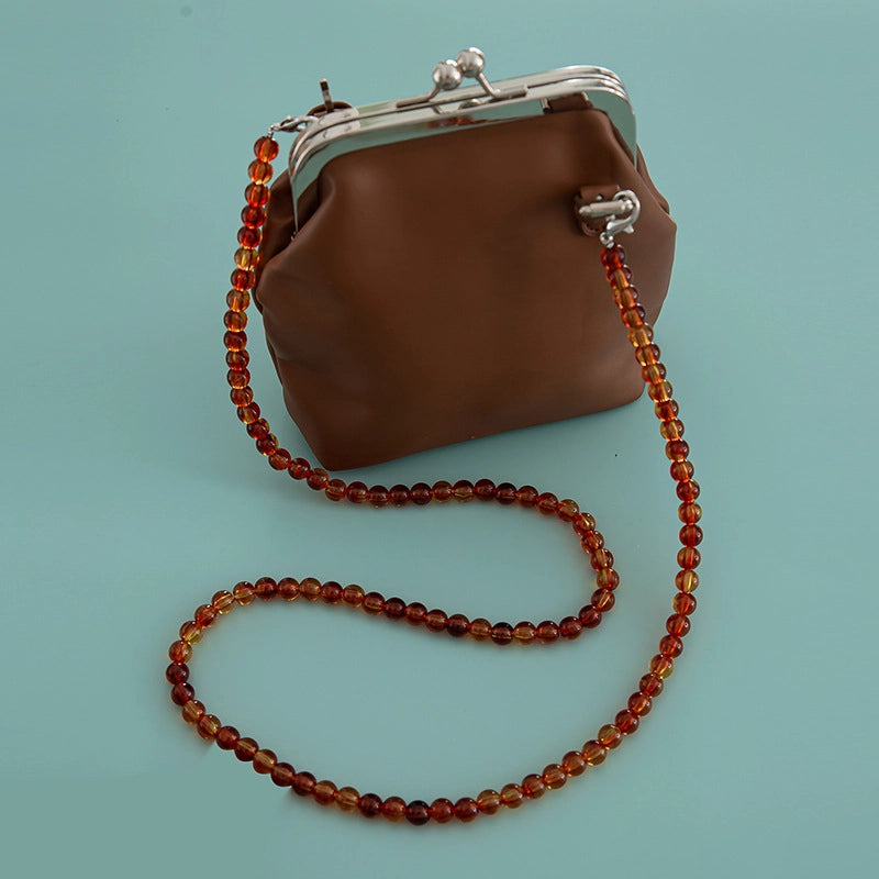 Arylic Color Block Solid Color Bag Chain