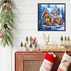 Christmas House - Diamond Painting - Partial Special Shaped Drill(Canvas|30*30cm)
