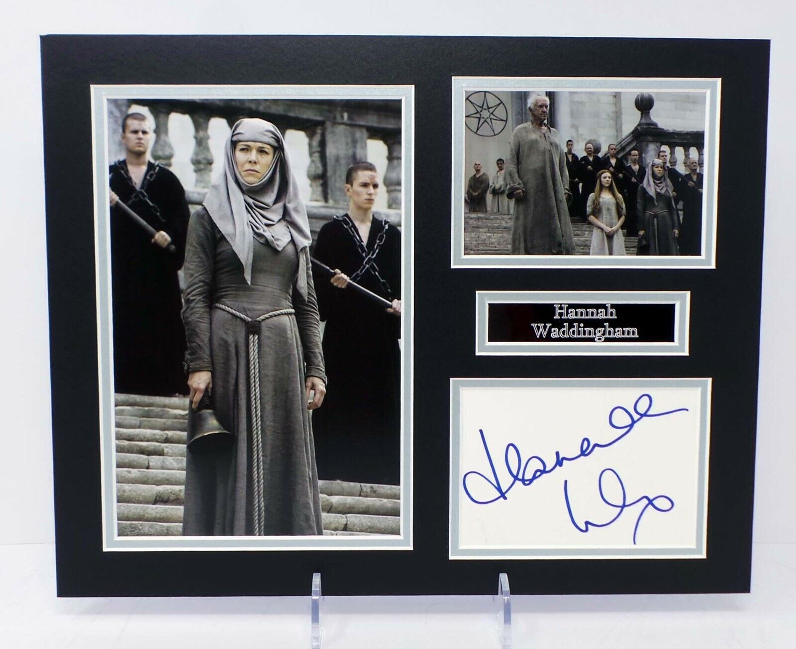 Hannah WADDINGHAM Signed Mounted Photo Poster painting Display AFTAL RD COA Game of Thrones