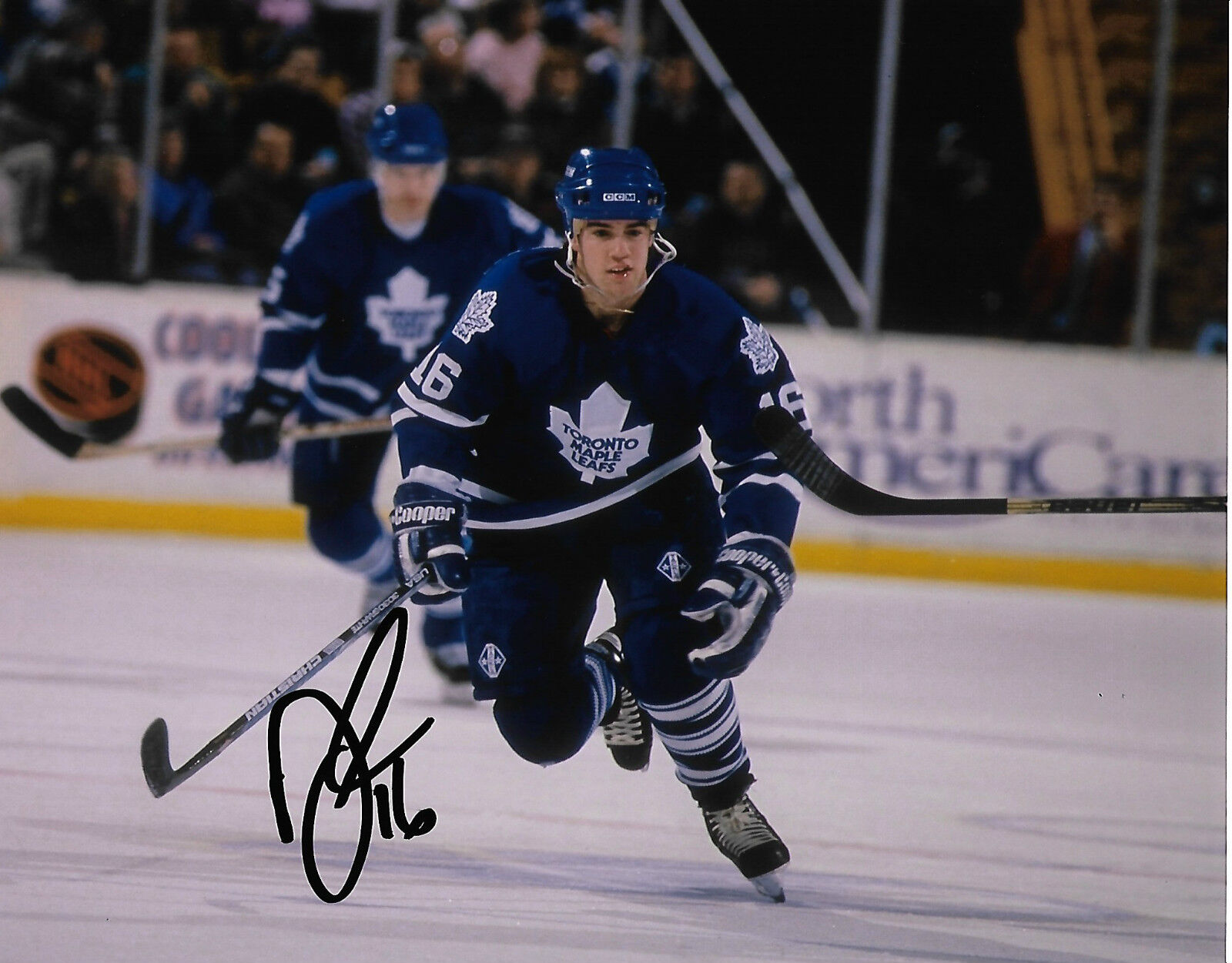 Toronto Maple Leafs Darby Hendrickson Signed Autographed 8x10 Photo Poster painting COA C