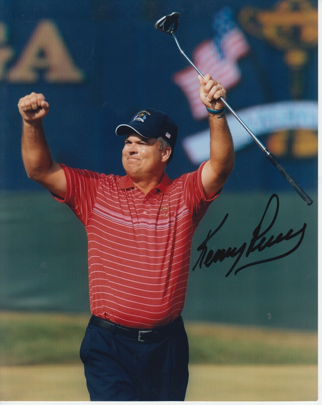 Kenny Perry #0 Ryder Cup 8x10 Signed Photo Poster painting w/ COA Golf