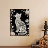 Diamond Painting-DIY Special Shaped Drill Pearl Painting Cat(30x40cm)