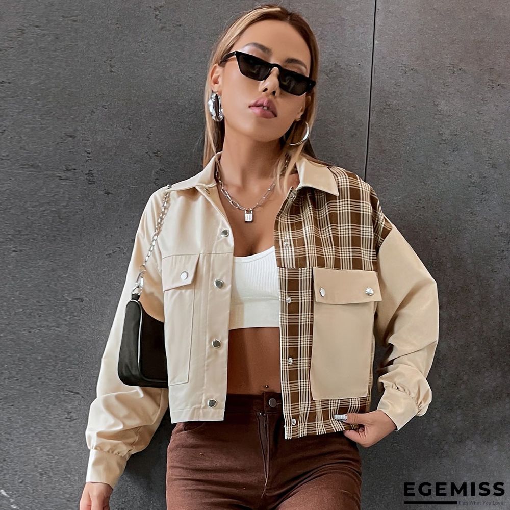 Casual Jacket Jacket Loose Casual Single-breasted Lapel Jacket Women | EGEMISS