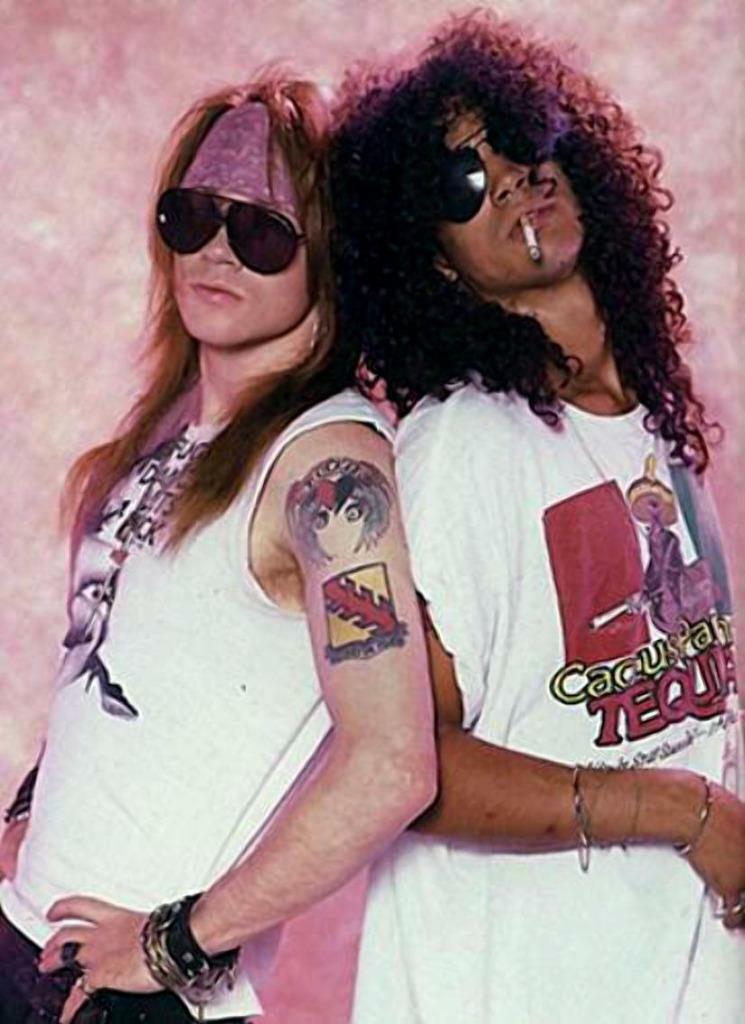 Axl Rose and Slash 8x10 Picture Simply Stunning Photo Poster painting Gorgeous Celebrity #4