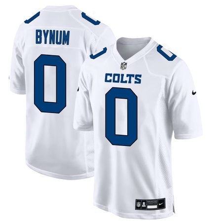 Youth Indianapolis Colts #0 Camryn Bynum  Tundra White Fashion Game Jersey