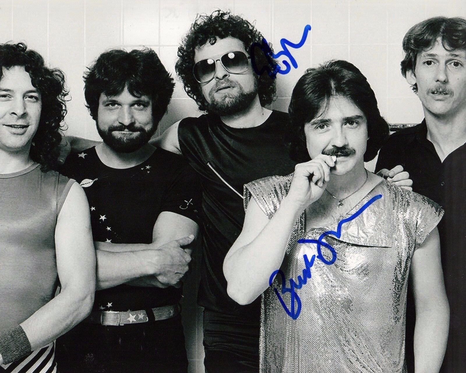 GFA Eric Bloom & Buck Dharma * BLUE ?YSTER CULT * Signed 8x10 Photo Poster painting AD3 COA