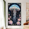 (40*70cm)DIY Full Round Drill Diamond Painting-Jellyfish