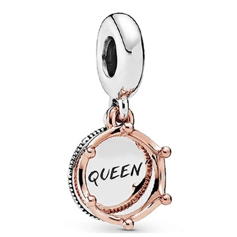 10 Pieces Cartoon Style Geometric Animal Metal Plating Inlay Rhinestones Jewelry Accessories