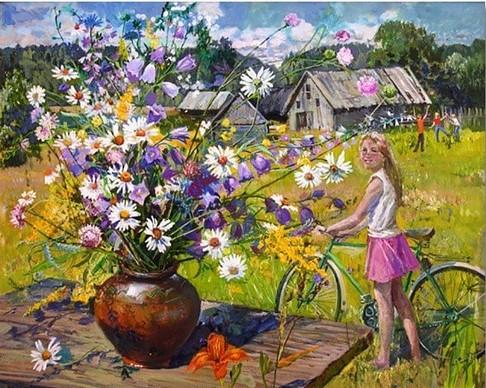 

Elite Flowers – Paint By Numbers - 40*50CM, 501 Original