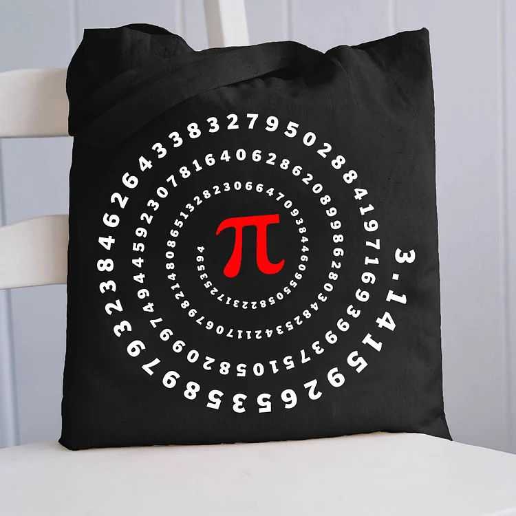Pupiloves  Pi Sequence Tote Bag