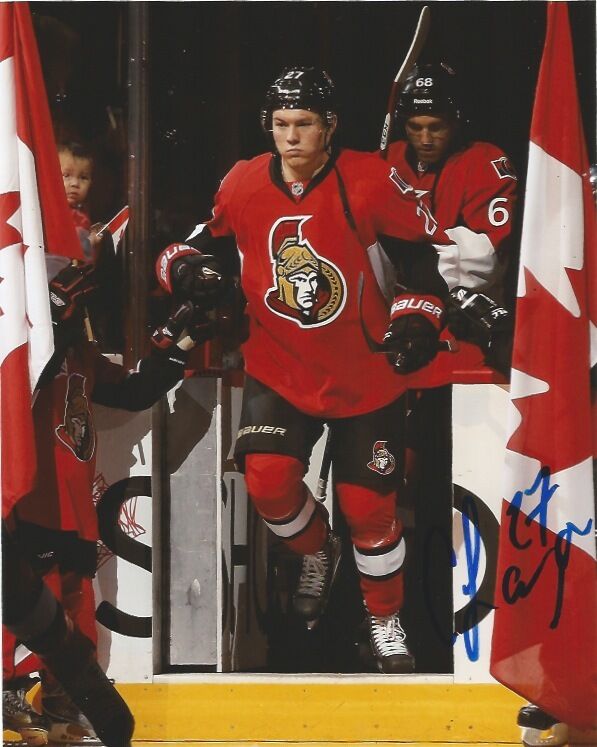 Ottawa Senators Curtis Lazar Signed Autographed Photo Poster painting 8x10 COA G