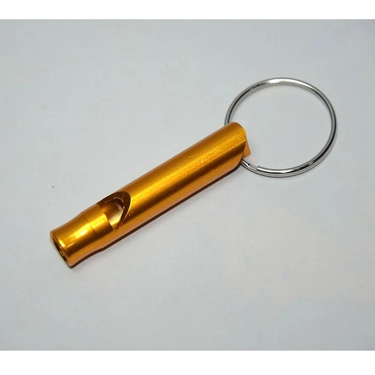 Outdoor Portable And Simple Aluminum Alloy Rescuing Whistle JackMacry 