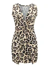 Leopard Sleeveless Mini Dress