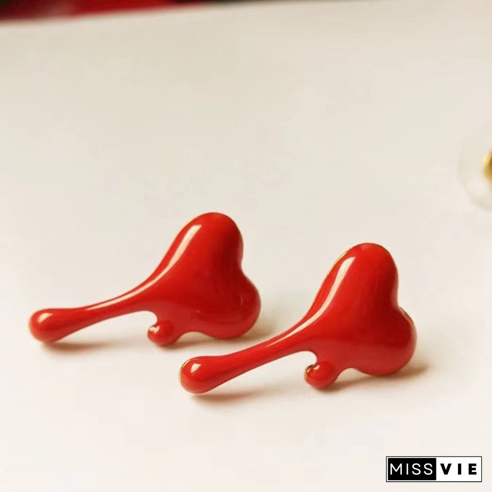 Halloween Gothic Cross Earrings Ear Clip