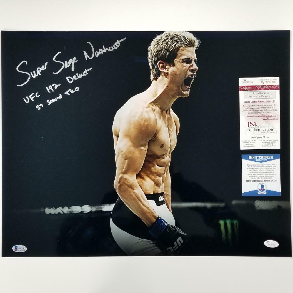 Super Sage Northcutt signed Debut